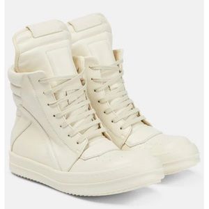 Cream Rick Owens Sneakers
